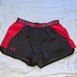 Woman’s Under Armor running shorts